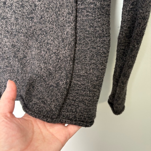 Sundance Homestead Henley Marled Charcoal Sweater - Picture 5 of 7